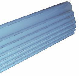 Aluminiumsrør lys blå for aluminiums trykluftrørsystem
